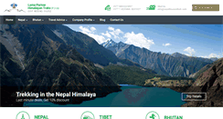 Desktop Screenshot of nepaltourandtrek.com